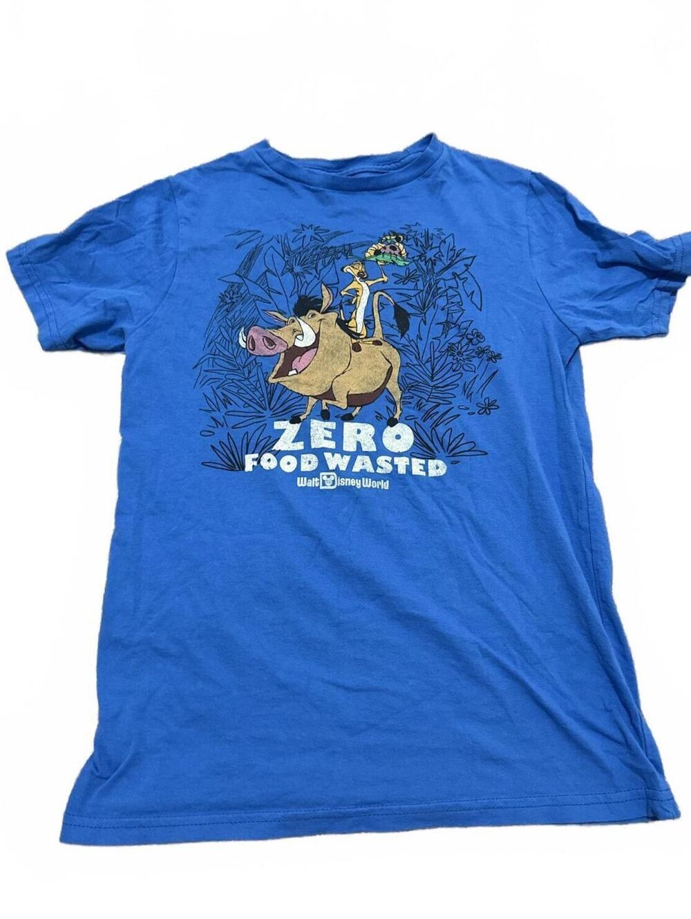 Disney Walt Disney World Zero Food Wasted T Shirt - Kids XL